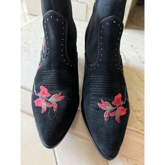 NWOT ASH Heidi embroidered ankle boot - Picture 3 of 15